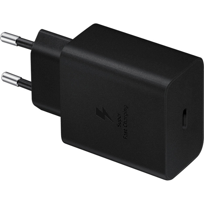 Зарядное устройство SAMSUNG EP-T4510 45W PD3.0 with Type-C Cable Black w/Type-C to Type-C cable (EP-T4510XBEGEU)