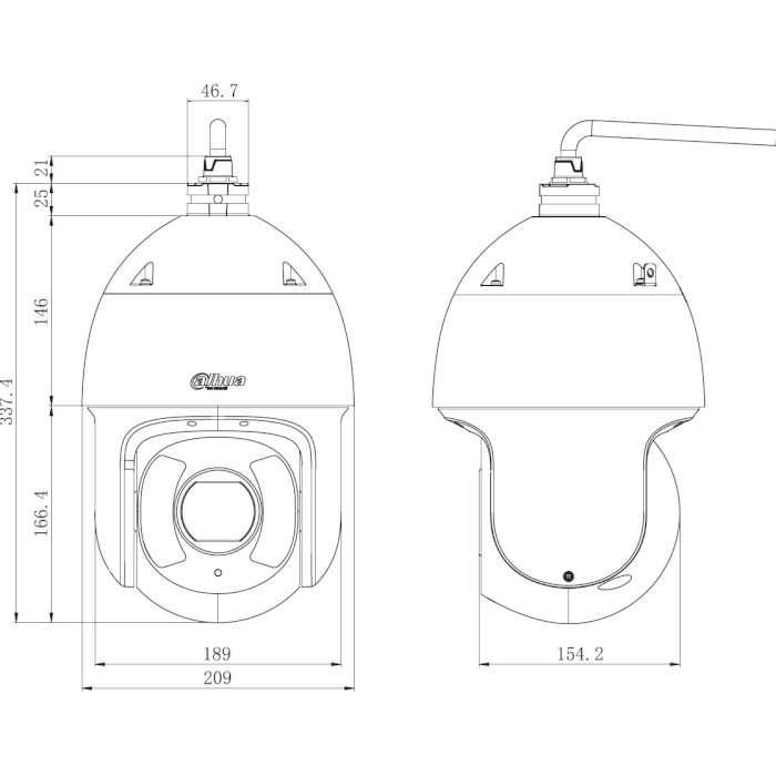 IP-камера Starlight DAHUA DH-SD6CE445XA-HNR