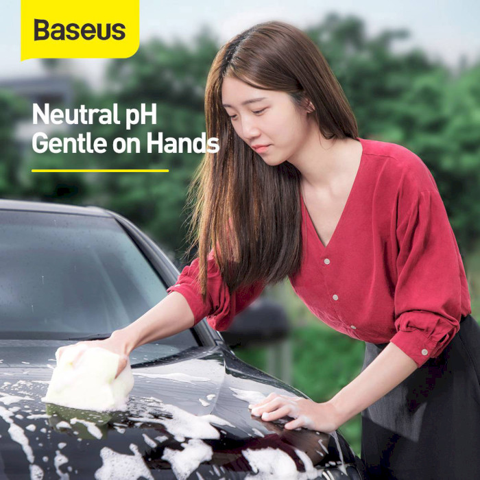 Набір для мийки автомобіля BASEUS Effervescent Ball for Car Washing 4шт Gold (CRPTQ-A0V)