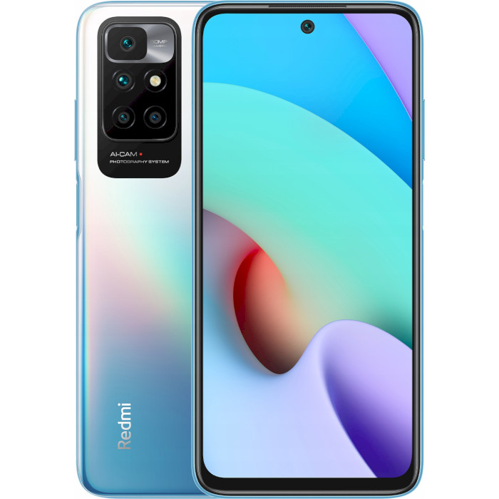 Смартфон REDMI 10 2022 4/128GB Sea Blue