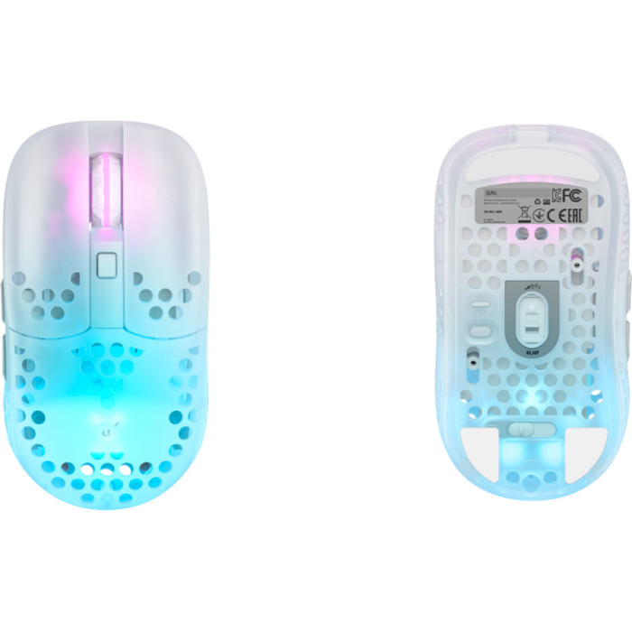 Миша ігрова XTRFY MZ1W RGB White (MZ1W-RGB-WHITE)