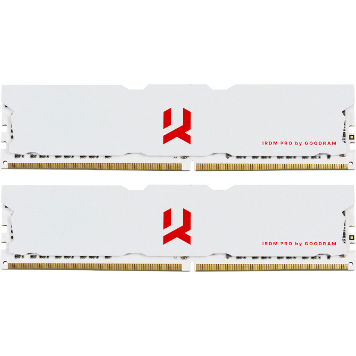 Модуль пам'яті GOODRAM IRDM Pro Crimson White DDR4 3600MHz 32GB Kit 2x16GB (IRP-C3600D4V64L18/32GDC)