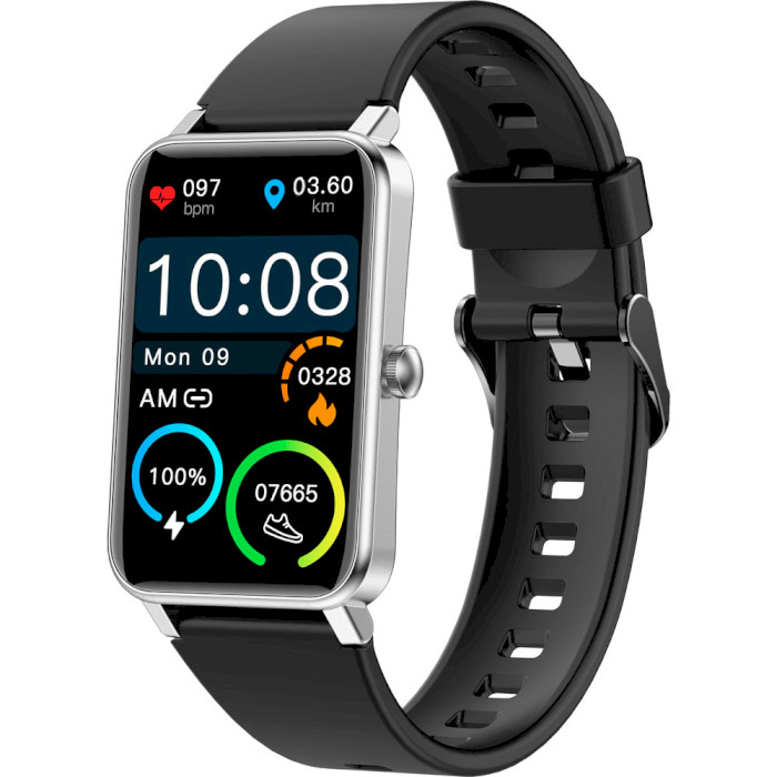 Смарт-часы GLOBEX Smart Watch Fit Silver