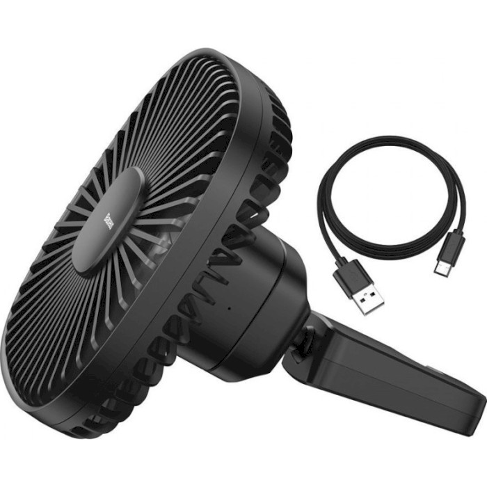 Автомобильный вентилятор BASEUS Seat Fan Black (CXZR-01)