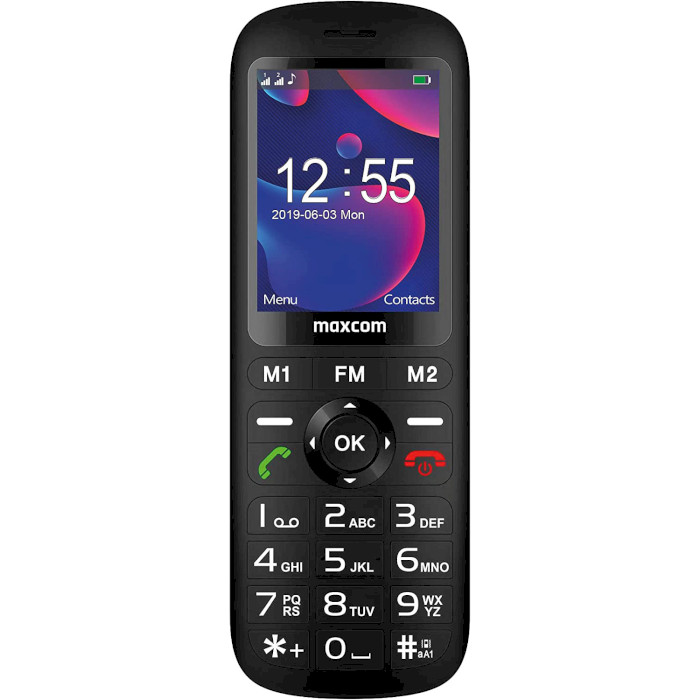Мобильный телефон MAXCOM Comfort MM740 Black