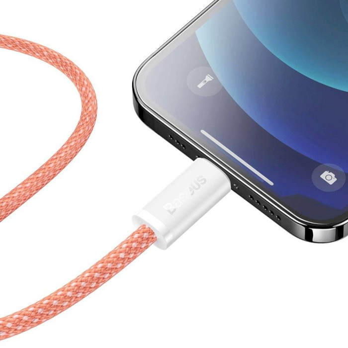 Кабель BASEUS Dynamic Series Fast Charging Data Cable Type-C to iP 20W 1м Orange (CALD000007)