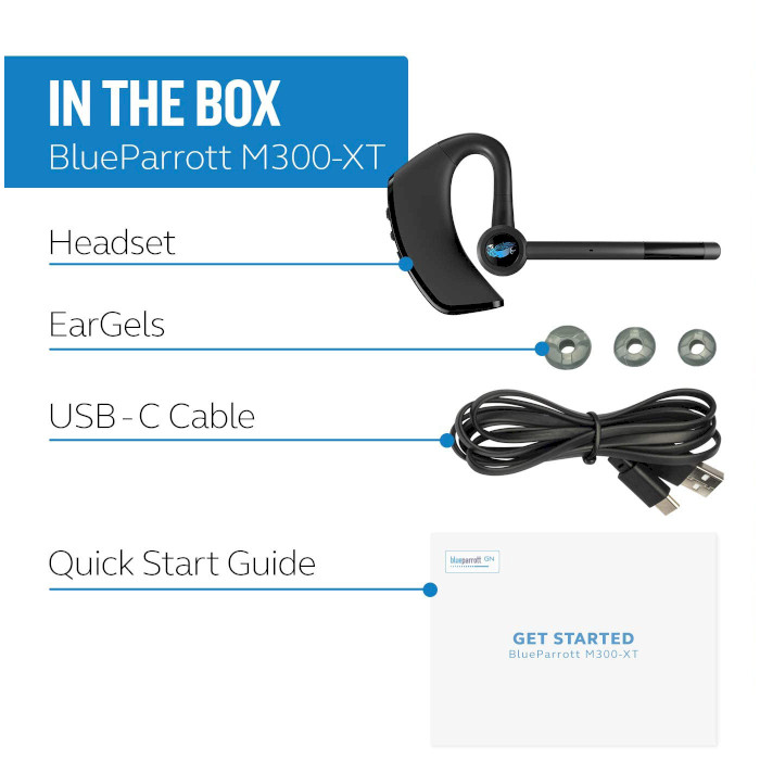 Bluetooth гарнитура BLUEPARROTT M300-XT (204347)