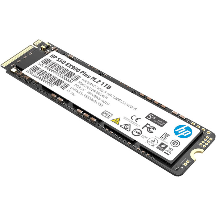 SSD диск HP EX900 Plus 1TB M.2 NVMe (35M34AA)
