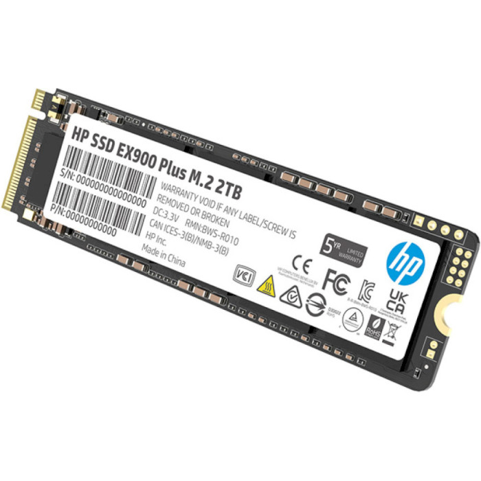 SSD диск HP EX900 Plus 2TB M.2 NVMe (35M35AA)