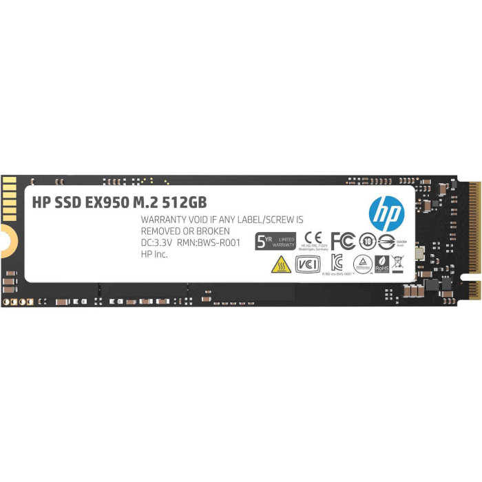 SSD диск HP EX950 512GB M.2 NVMe (5MS22AA#ABB)