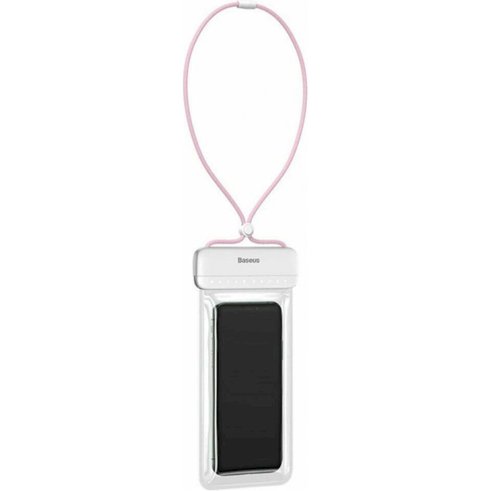 Аквабокс BASEUS Let's Go Slip Cover Waterproof Bag White/Pink (ACFSD-D24)