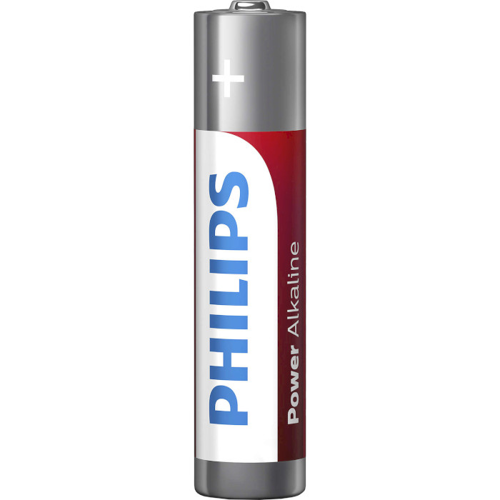 Батарейка PHILIPS Power Alkaline AAA 4шт/уп (LR03P4F/10)