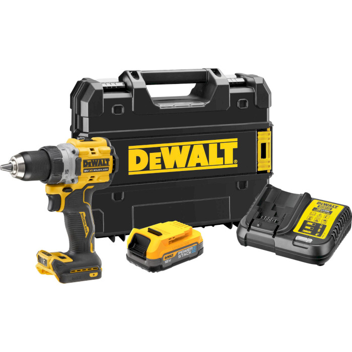 Аккумуляторная дрель-шуруповёрт DEWALT DCD800E1T