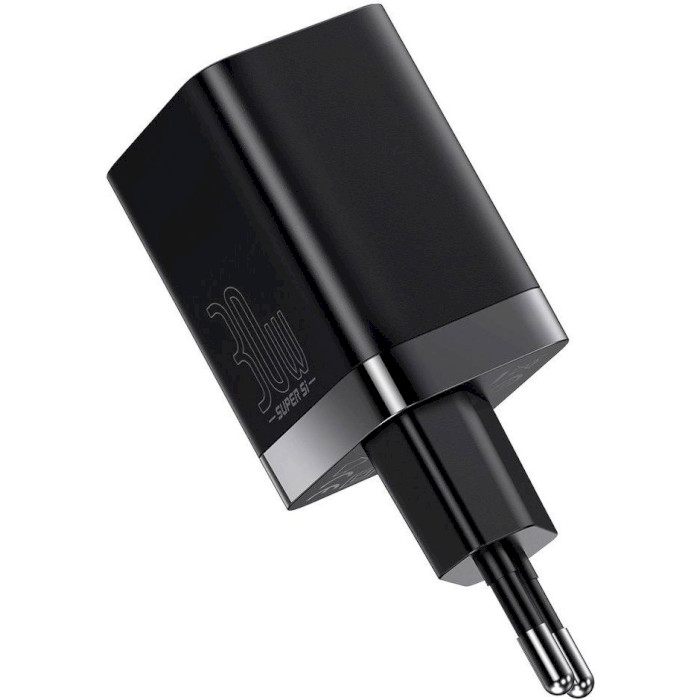 Зарядное устройство BASEUS Super Si Pro Quick Charger C+U 30W Black (CCSUPP-E01)