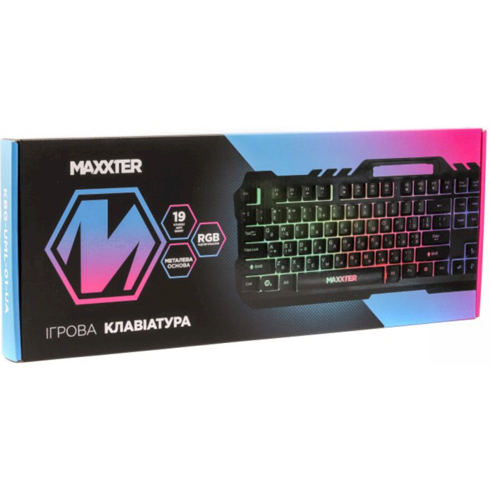 Клавиатура MAXXTER KBG-UML-01-UA