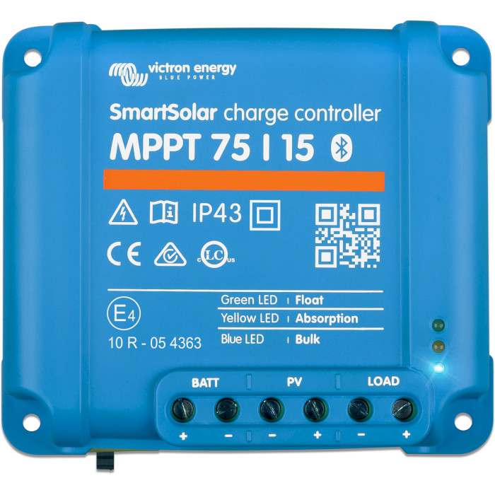 Контроллер заряда VICTRON ENERGY SmartSolar MPPT 75/15 (SCC075015060R)