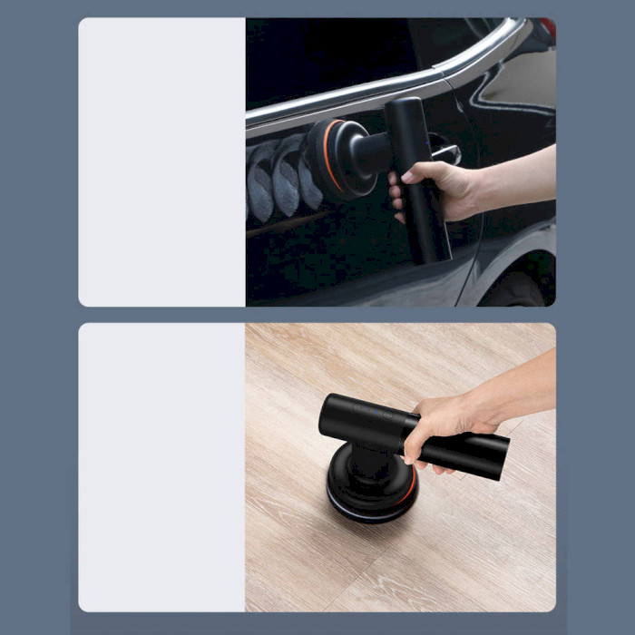 Машинка для полировки автомобиля BASEUS New Power Cordless Electric Polisher Black (CRDLQ-B01)