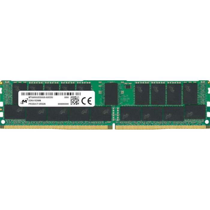 Модуль памяти DDR4 3200MHz 16GB MICRON ECC RDIMM (MTA18ASF2G72PZ-3G2R)