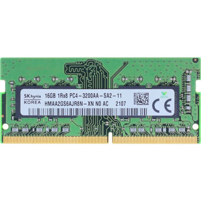 Модуль памяти HYNIX SO-DIMM DDR4 3200MHz 16GB (HMAA2GS6AJR8N-XN)