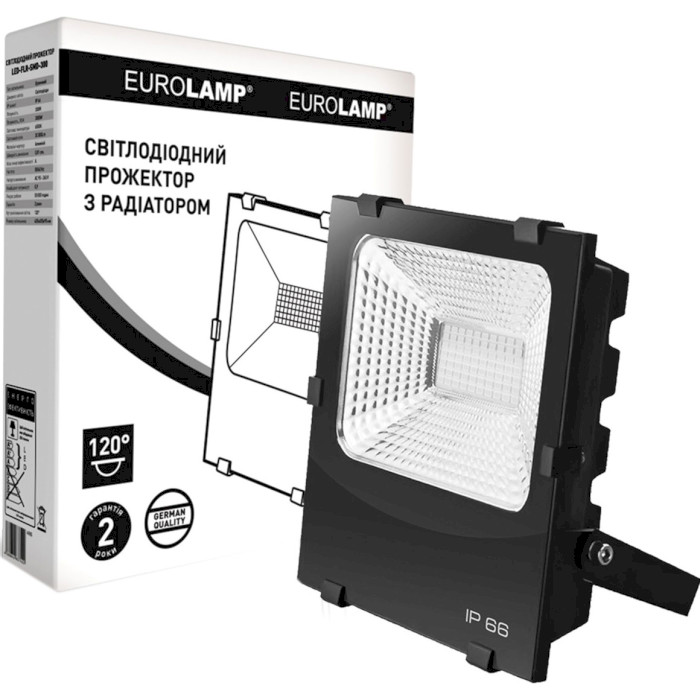 Прожектор LED EUROLAMP LED SMD 300W 6500K (LED-FLR-SMD-300)