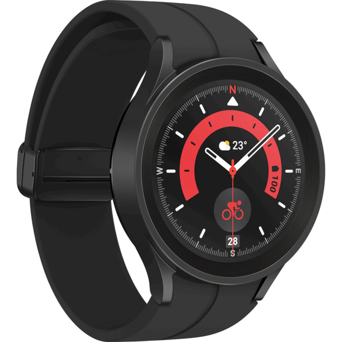 Смарт-годинник SAMSUNG Galaxy Watch 5 Pro 45mm Black (SM-R920NZKASEK)