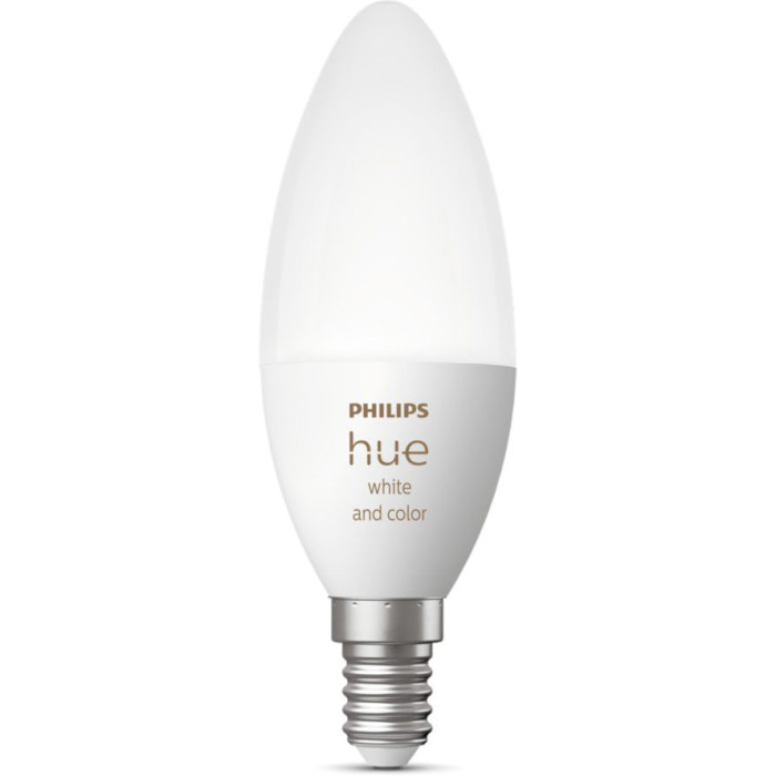 Умная лампа PHILIPS HUE White and Color Ambiance w/Dimmer E14 5.3W 2000-6500K (929002294209)