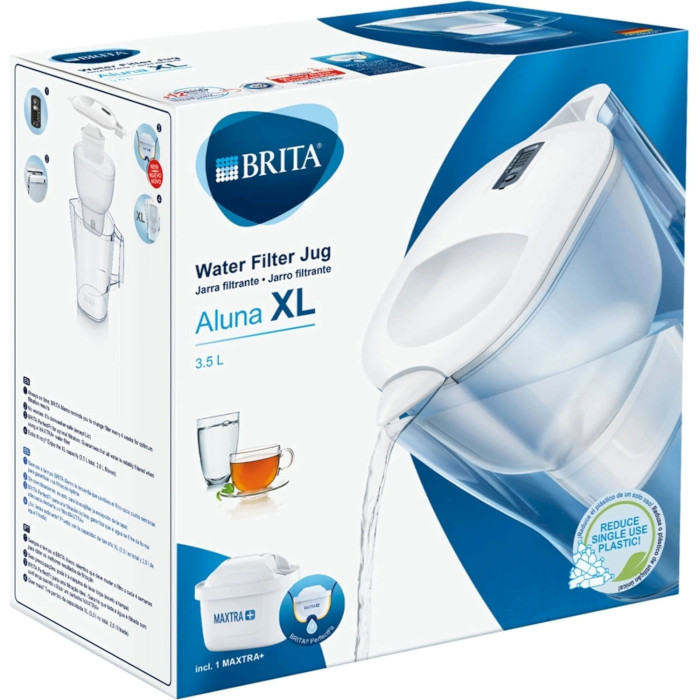 Фильтр-кувшин для воды BRITA Aluna XL White 3.5л (1039269)