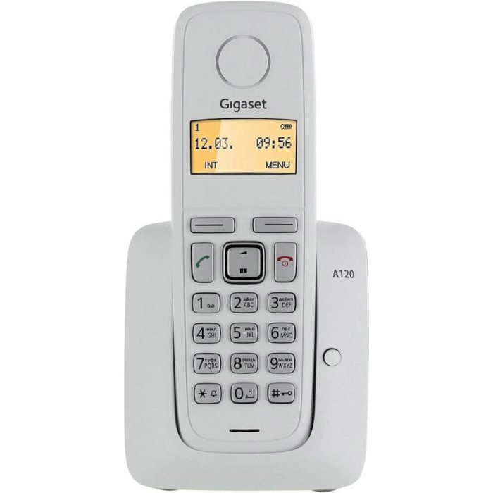 DECT телефон GIGASET A120 White (S30852H2401S302)