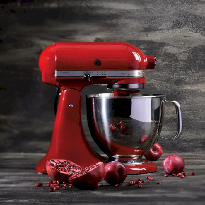 Планетарний міксер KITCHENAID Artisan 5KSM125 Empire Red (5KSM125EER)