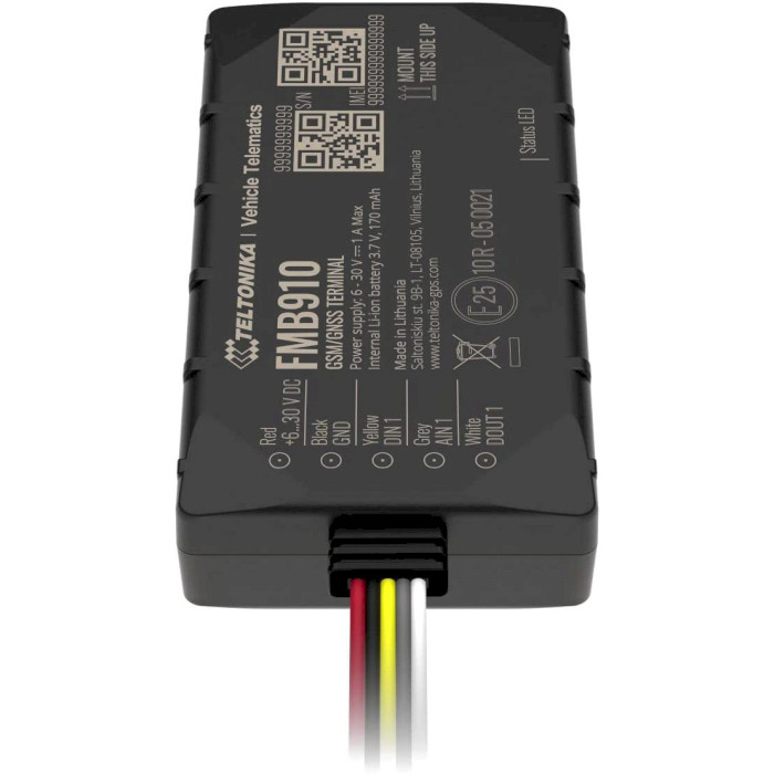 GPS-трекер TELTONIKA Smart Tracker with Internal Backup Battery FMB910