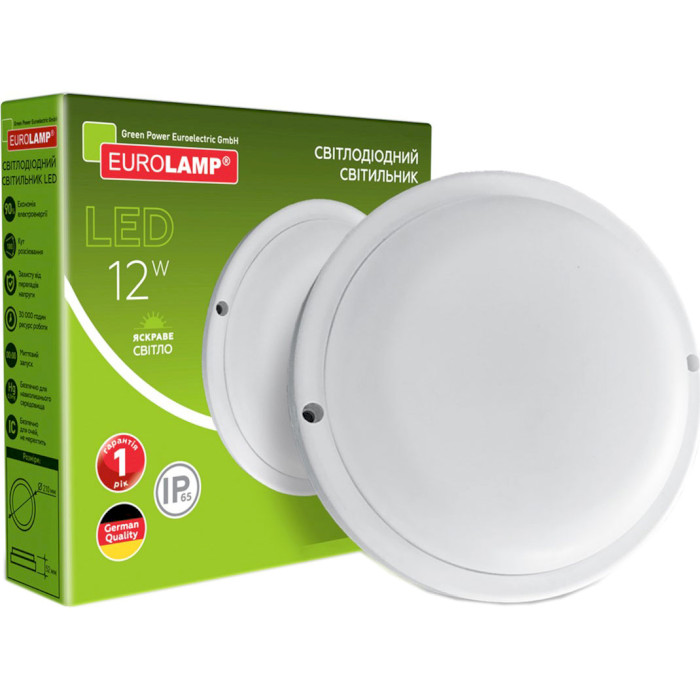 Світильник EUROLAMP LED-NLR-12/50(G1) 12W 5000K