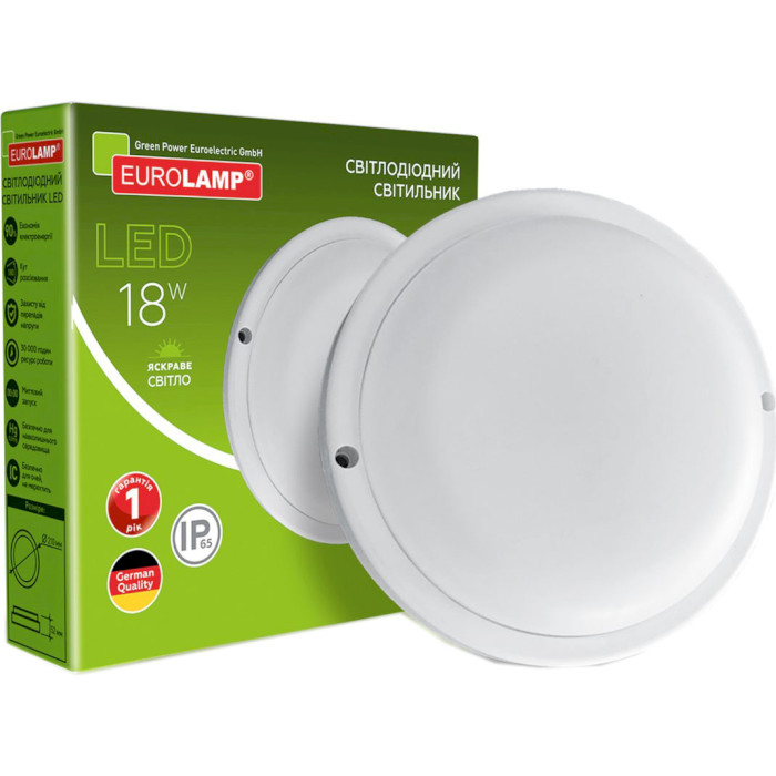 Світильник EUROLAMP LED-NLR-18/50(G2) 18W 5000K