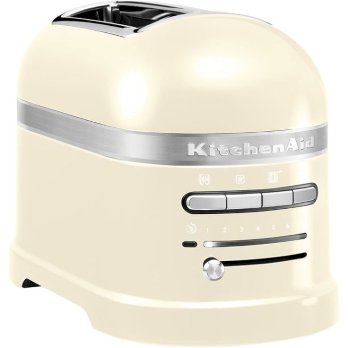 Тостер KITCHENAID Artisan 2-Slot Toaster 5KMT2204 Almond Cream (5KMT2204EAC)