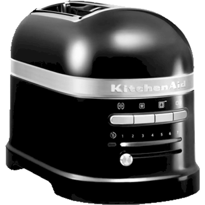 Тостер KITCHENAID Artisan 2-Slot Toaster 5KMT2204 Onyx Black (5KMT2204EOB)