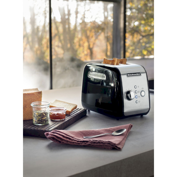 Тостер KITCHENAID 2-Slot Toaster 5KMT221 Onyx Black (5KMT221EOB)