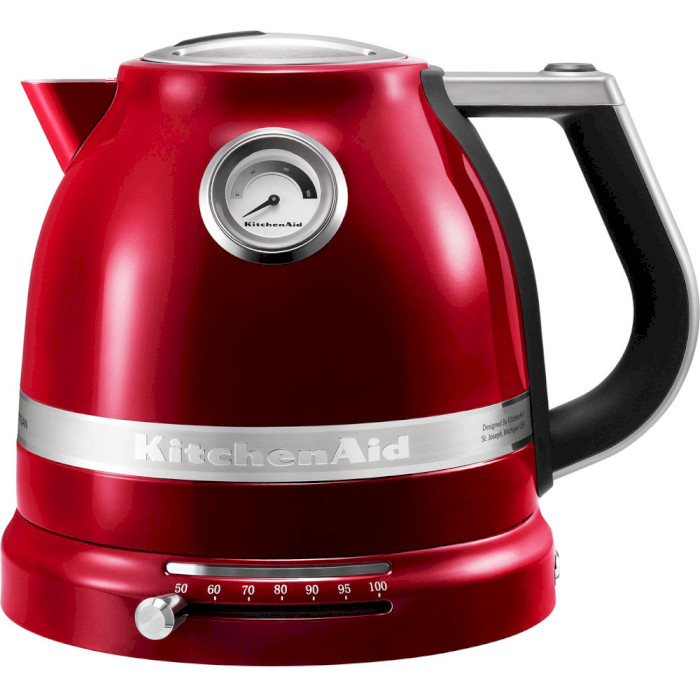 Електрочайник KITCHENAID Artisan 1.5L Kettle 5KEK1522 Candy Apple (5KEK1522ECA)