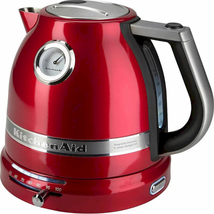 Електрочайник KITCHENAID Artisan 1.5L Kettle 5KEK1522 Candy Apple (5KEK1522ECA)