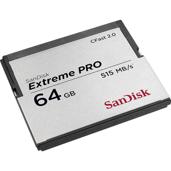 Карта пам'яті SANDISK CFast 2.0 Extreme Pro 64GB (SDCFSP-064G-G46D)