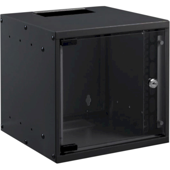Настенный шкаф 19" MIRSAN SOHO (12U, 535x400мм, RAL9005) (MR.SOH12U40DE.01)
