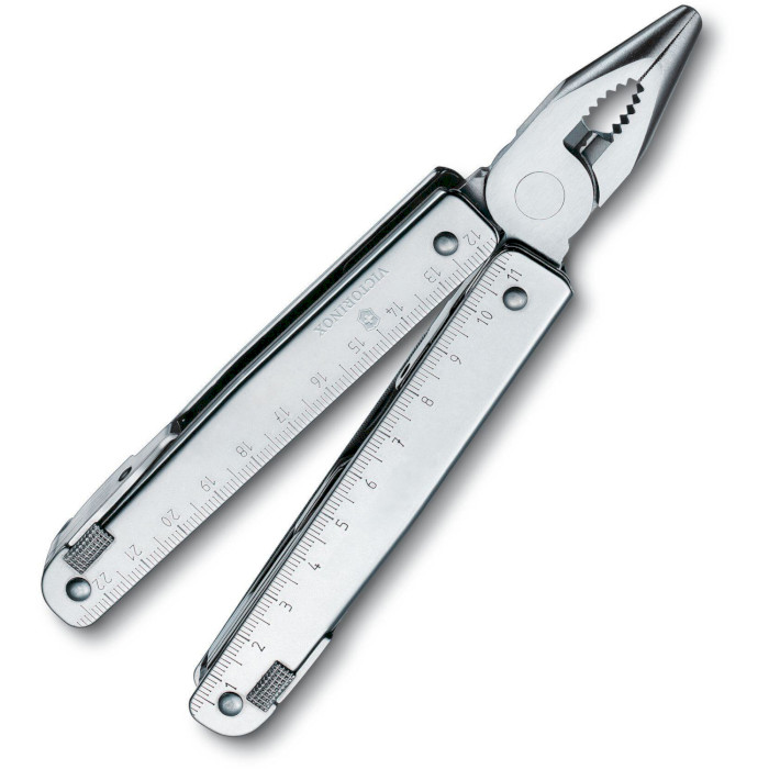 Швейцарский нож VICTORINOX Swiss Tool X Plus Ratchet Leather Sheath (3.0339.L)