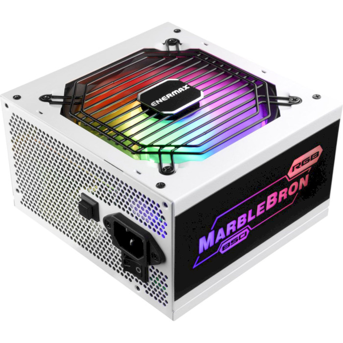 Блок живлення 850W ENERMAX MarbleBron 850 RGB White (EMB850EWT-W-RGB)