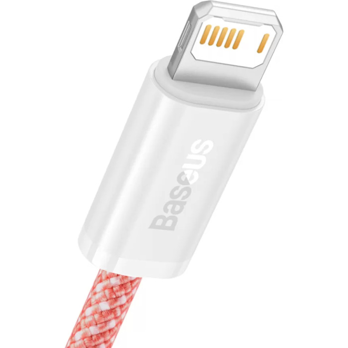 Кабель BASEUS Dynamic Series Fast Charging Data Cable USB to iP 2.4A 1м Orange (CALD000407)