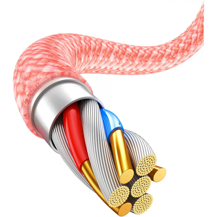 Кабель BASEUS Dynamic Series Fast Charging Data Cable USB to iP 2.4A 1м Orange (CALD000407)