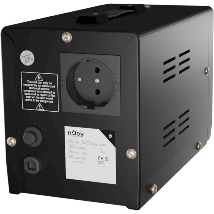 Стабілізатор напруги NJOY Alvis 1000 (AVRL-10001AL-CS01B)