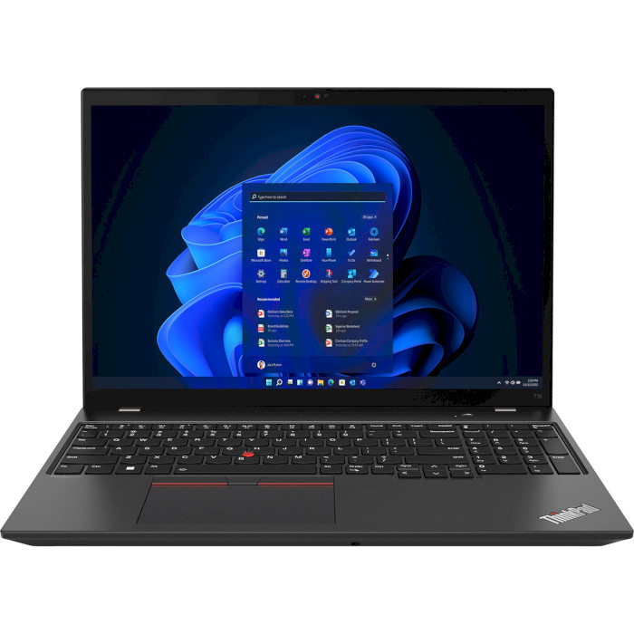 Ноутбук LENOVO ThinkPad T16 Gen 1 Thunder Black (21BV0028RA)