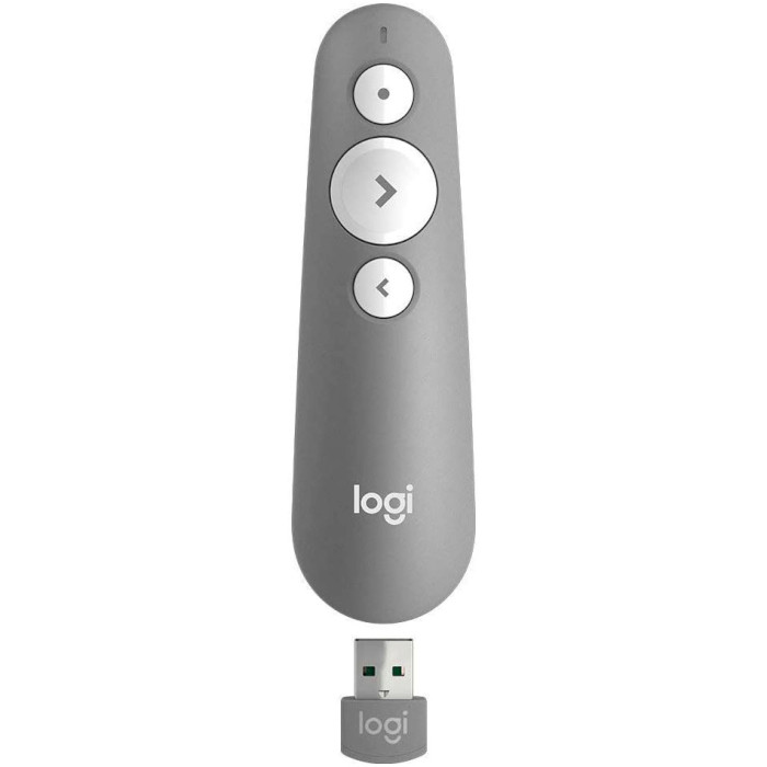 Презентер LOGITECH R500s Laser Presentation Remote Mid Gray (910-006520)