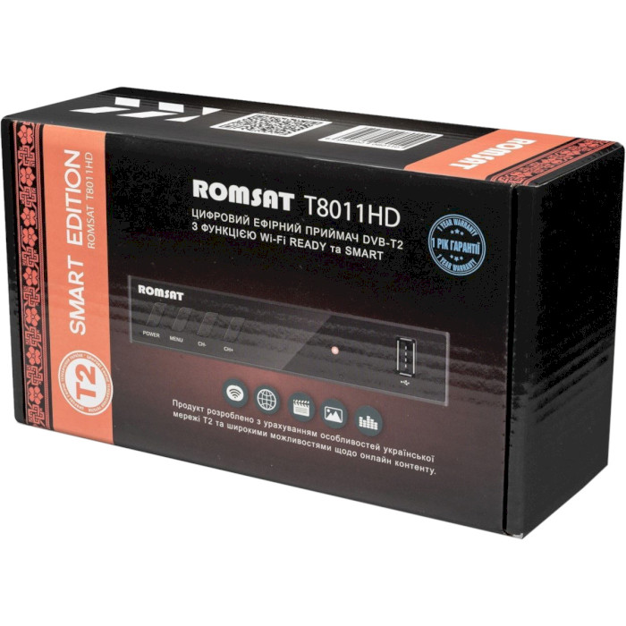 Ресивер цифрового ТБ ROMSAT T8011HD