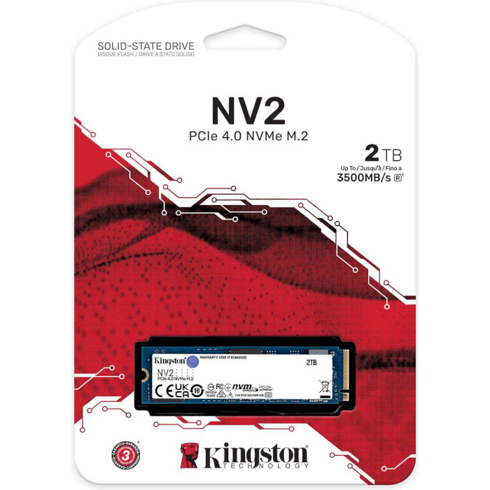 SSD диск KINGSTON NV2 2TB M.2 NVMe (SNV2S/2000G)