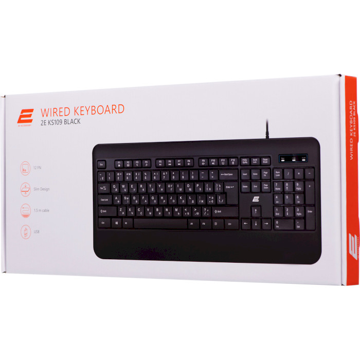 Клавіатура 2E KS109 (2E-KS109UB)