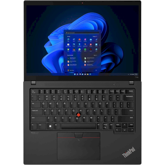 Ноутбук LENOVO ThinkPad T14s Gen 3 Thunder Black (21BR00DRRA)